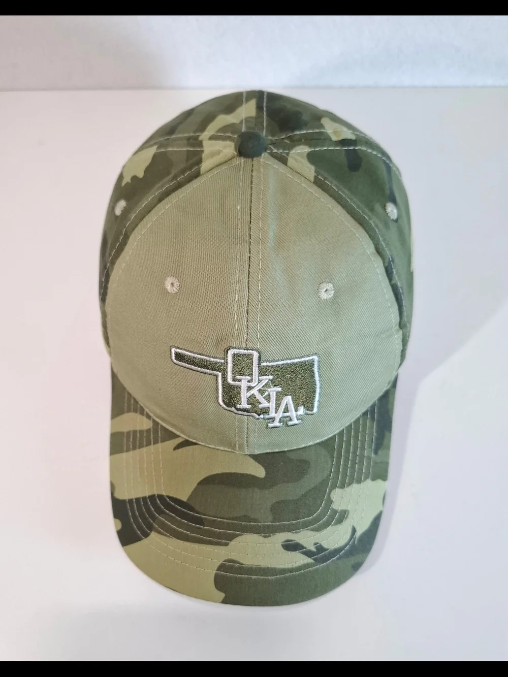 Vintage Camo Oklahoma Dodgers Baseball Cap